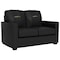 Dreamseat Silver Loveseat with C8R Alternate Logo XZ7759003LSCDBK-PSGMC61130 - alternate 1